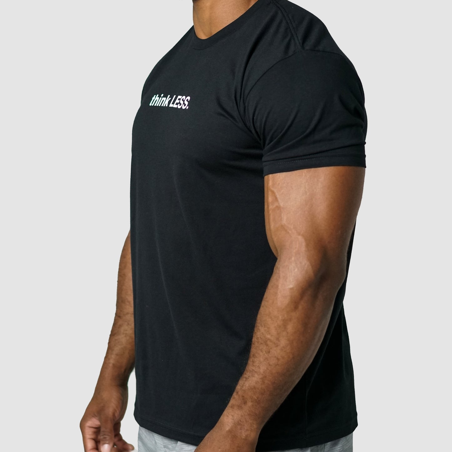 THINK LESS Simple T-Shirt (Black)