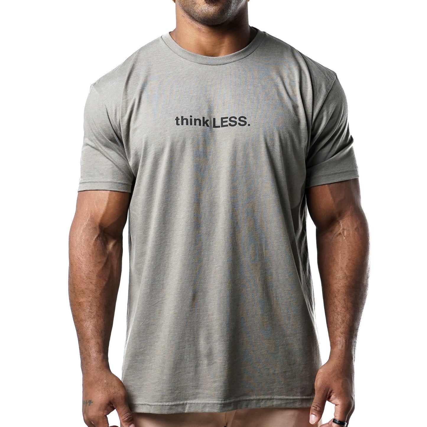 Think Less T-Shirt (Gray)